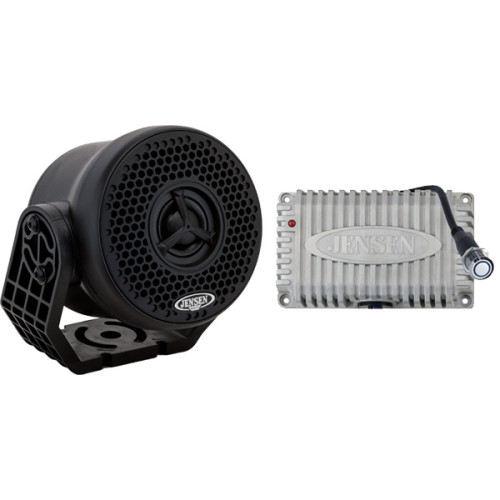 PartzBiz HD: 3477876-Jensen Power Sports Waterproof 160W 4-Channel Bluetooth Amplifier Harley Silver PartzBiz HD: 3477876-Jensen Power Sports Waterproof 160W 4-Channel Bluetooth Amplifier Harley Silver