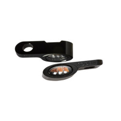 PartzBiz HD K68510 - Kodlin Black Elypse LED 2-1 Front Turn Signals Running Light Universal Fitment PartzBiz HD K68510 - Kodlin Black Elypse LED 2-1 Front Turn Signals Running Light Universal Fitment