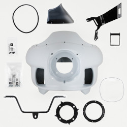 PartzBiz HD KWB-02-0002 - Klock Werks FXRP Style Front Fairing Complete Kit 2018+ Harley Softail
