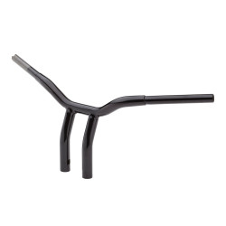 PartzBiz HD LA-7338-08B - LA Choppers 1 1/4‚” Black Kage Fighter 8‚” T Bars แฮนด์แบบดึงกลับ Harley FXD