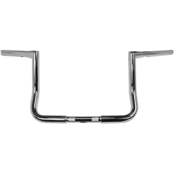 PartzBiz HD LA-7361-10 - LA Choppers 10‚ Chrome 1.25‚” Twin Peaks Touring แฮนด์บาร์ Harley Batwing