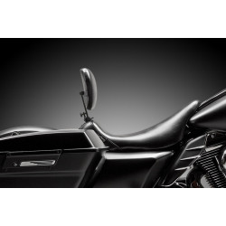 PartzBiz HD LK-005 - Le Pera Barebones Black Smooth Bare Bones Solo Seat 2008+ Harley Touring