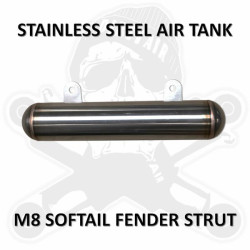 PartzBiz HD M8SFST - Dirty Air Softail Fender Strut Stainless Steel Tank Rear Harley M-Eight M8 PartzBiz HD M8SFST - Dirty Air Softail Fender Strut Stainless Steel Tank Rear Harley M-Eight M8