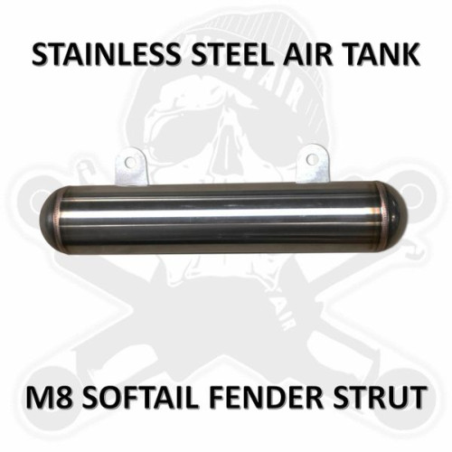 PartzBiz HD: 3491445-Dirty Air Softail Fender Strut Stainless Steel Tank Rear Harley M-Eight M8