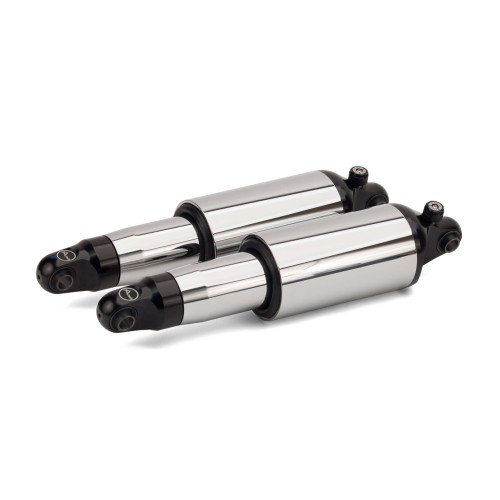 PartzBiz HD: 3447658-Chrome Arnott Ultimate Rebound Air Ride Suspension Shocks Kit Harley V-Rod 07-17