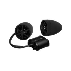 PartzBiz HD MCBK600B - Black 3” Boss Audio MCBK600B Bluetooth 800 Watt Speakers Amp Kit Weatherproof PartzBiz HD MCBK600B - Black 3” Boss Audio MCBK600B Bluetooth 800 Watt Speakers Amp Kit Weatherproof