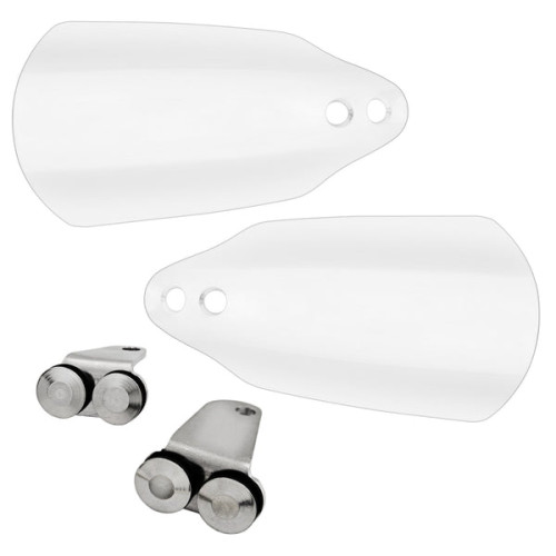 PartzBiz HD: 3451572-Memphis Shades Club Style Black Lucite Hand Guards Dual Sport Harley Touring 15+ PartzBiz HD: 3451572-Memphis Shades Club Style Black Lucite Hand Guards Dual Sport Harley Touring 15+