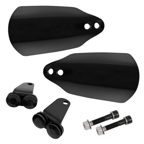 PartzBiz HD: 3480636-Memphis Shades Black Handguards Mounting Bracket 2021+ Harley Street Glide FLHX