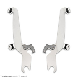 PartzBiz HD MEK2047 - Memphis Shades Sportshield Polished Trigger-Lock Mounting Harley Softail M8 18+ PartzBiz HD MEK2047 - Memphis Shades Sportshield Polished Trigger-Lock Mounting Harley Softail M8 18+