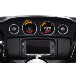 PartzBiz HD MLX-8414 - Dakota Digital MLX LED Replacement Upgrade Gauges 14-2021 Harley Touring Bagger