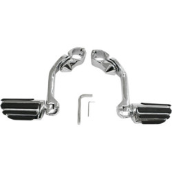 PartzBiz HD MV120 - Rivco Chrome 5” Extended Highway Foot Rest Pegs Engine Crash Guard Harley 1.25” PartzBiz HD MV120 - Rivco Chrome 5” Extended Highway Foot Rest Pegs Engine Crash Guard Harley 1.25”