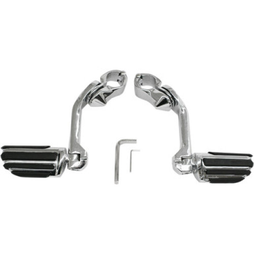 PartzBiz HD: 3458939-Rivco Chrome 5” Extended Highway Foot Rest Pegs Engine Crash Guard Harley 1.25” PartzBiz HD: 3458939-Rivco Chrome 5” Extended Highway Foot Rest Pegs Engine Crash Guard Harley 1.25”