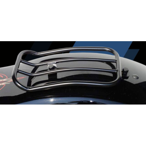 PartzBiz HD: 3468331-Motherwell Chrome 7 Solo Luggage Rack Harley Softail Heritage Classic Deluxe 18+