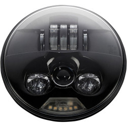 PartzBiz HD PB-7-B - Custom Dynamics PB-7-B True Black ProBEAM ไฟหน้า LED 7 นิ้ว ไฟหน้า Harley PartzBiz HD PB-7-B - Custom Dynamics PB-7-B True Black ProBEAM ไฟหน้า LED 7 นิ้ว ไฟหน้า Harley