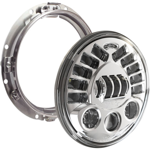 PartzBiz HD: -Custom Dynamics ProBeam Chrome Adaptive 2 ไฟหน้า 7 นิ้ว Harley FLH FLT 94-13 2001-2128 20012128 PB-7A-13-B FXD FLTCU FLHX FLHR FLTR FLHT FLTRX electra road street glide ultra light PartzBiz HD: -Custom Dynamics ProBeam Chrome Adaptive 2 ไฟหน้า 7 นิ้ว Harley FLH FLT 94-13 2001-2128 20012128 PB-7A-13-B FXD FLTCU FLHX FLHR FLTR FLHT FLTRX electra road street glide ultra light