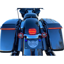 PartzBiz HD PB-MINITL-BCM-R - Custom Dynamics ProBeam Red Mini Add-On LED ไฟท้ายเบรก Harley Touring 14-Up ไฟเบรกหยุด การอัพเกรดทดแทนใหม่ bagger dresser PartzBiz HD PB-MINITL-BCM-R - Custom Dynamics ProBeam Red Mini Add-On LED ไฟท้ายเบรก Harley Touring 14-Up ไฟเบรกหยุด การอัพเกรดทดแทนใหม่ bagger dresser