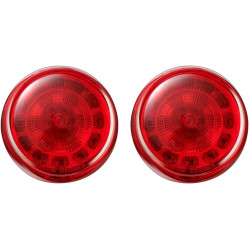 PartzBiz HD PB-R-1156 - Custom Dynamics PB-R-1156 สีแดงด้านหลังเลี้ยวสัญญาณBullet Bezel Harley 2020-1673 2020-1673 PartzBiz HD PB-R-1156 - Custom Dynamics PB-R-1156 สีแดงด้านหลังเลี้ยวสัญญาณBullet Bezel Harley 2020-1673 2020-1673
