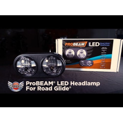 PartzBiz HD PB-RG13A-B - Custom Dynamics ProBeam Black Adaptive 2 LED ไฟหน้า Harley FLTR 98-13 FXD PB-RG13A-B 2001-2134 20012134 FLTCU FLHX FLHR FLTR FLHT FLTRX electra road street glide ultra light PartzBiz HD PB-RG13A-B - Custom Dynamics ProBeam Black Adaptive 2 LED ไฟหน้า Harley FLTR 98-13 FXD PB-RG13A-B 2001-2134 20012134 FLTCU FLHX FLHR FLTR FLHT FLTRX electra road street glide ultra light