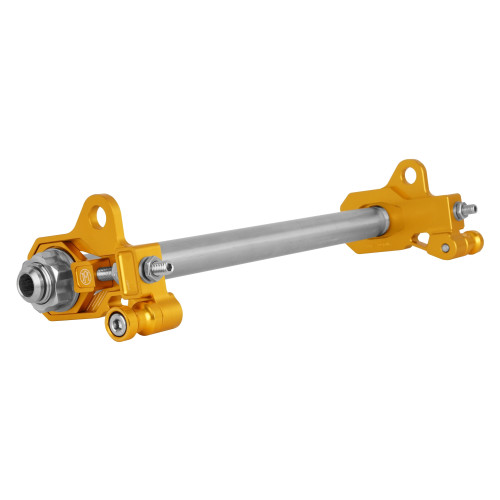 PartzBiz HD: 4407485-Performance Machine Gold Anodized Rear Axle Adjuster Kit Harley Touring 09-Up PartzBiz HD: 4407485-Performance Machine Gold Anodized Rear Axle Adjuster Kit Harley Touring 09-Up