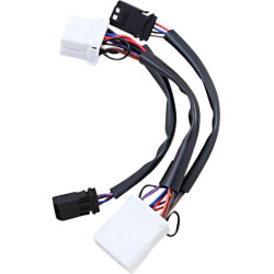 PartzBiz HD PR-MPRSEQ-HD - อะแดปเตอร์สายไฟ Dynamics แบบกำหนดเองสำหรับแท่งพลาสม่าสีคู่ Harley Big Twin 96-17
