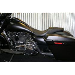 PartzBiz HD PYO-STK07-1 - Danny Gray 2-up Weekday Seat Paul Yaffe Stretched Gas Tank Harley Touring 97-07 PartzBiz HD PYO-STK07-1 - Danny Gray 2-up Weekday Seat Paul Yaffe Stretched Gas Tank Harley Touring 97-07