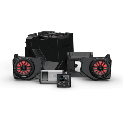 PartzBiz HD: 3485764-Rockford Stage 3 Audio Speakers System Plug-n-Play BT Polaris Ranger 18-22