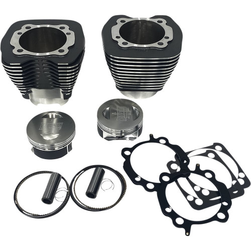 PartzBiz HD: 3490019-Revolution Big Bore Monster Cylinder Kit 124” NSC Granite Harley Twin Cam 99-17 PartzBiz HD: 3490019-Revolution Big Bore Monster Cylinder Kit 124” NSC Granite Harley Twin Cam 99-17