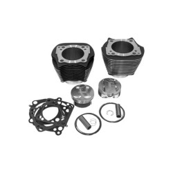 PartzBiz HD RP201-607W - Revolution Bolt-On Big Bore Cylinder Kit 128” Cut Granite Harley M-Eight M8 17+