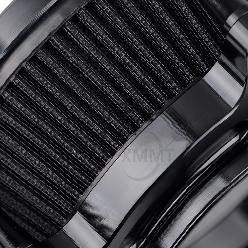 PartzBiz HD: 3460463-Black Billet Air Cleaner Kit Intake Filter Harley Sportster XL Stage 1 High Flow