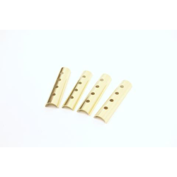 PartzBiz HD STF348 - Old-Stf Brass Drilled Holes Pushrod Tube Cover Keepers Harley Ironhead Panhead PartzBiz HD STF348 - Old-Stf Brass Drilled Holes Pushrod Tube Cover Keepers Harley Ironhead Panhead