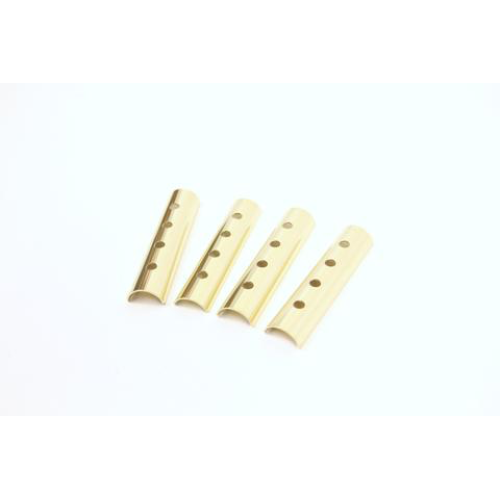 PartzBiz HD: 3452345-Old-Stf Brass Drilled Holes Pushrod Tube Cover Keepers Harley Ironhead Panhead