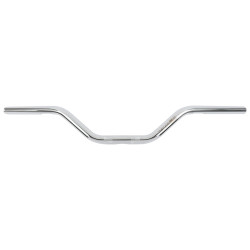 PartzBiz HD TSC-2700-3 - Thrashin Supply Company 4‚” แฮนด์บาร์ทรงกลางแบบโครเมียม Harley Touring Softail