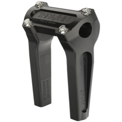 PartzBiz HD TSC-6000-1 - Thrashin’ OG Risers 6” Black Aluminum Pair Top Clamp 1” Harley Softail 18-21 PartzBiz HD TSC-6000-1 - Thrashin’ OG Risers 6” Black Aluminum Pair Top Clamp 1” Harley Softail 18-21