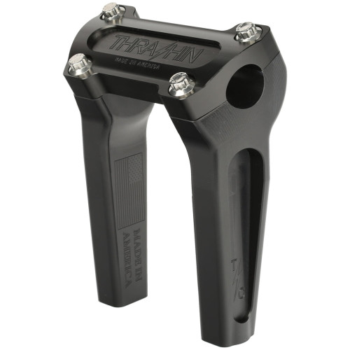 PartzBiz HD: 3492468-Thrashin‚' OG Risers 6‚” Black Gauge Cut แคลมป์บน 1‚” Harley Softail 18-21 PartzBiz HD: 3492468-Thrashin‚' OG Risers 6‚” Black Gauge Cut แคลมป์บน 1‚” Harley Softail 18-21