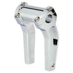 PartzBiz HD TSC-6525-3 - Thrashin’ OG Risers 6.5” Chrome Aluminum Pair Top Clamp 1” Harley Softail 18-21 PartzBiz HD TSC-6525-3 - Thrashin’ OG Risers 6.5” Chrome Aluminum Pair Top Clamp 1” Harley Softail 18-21
