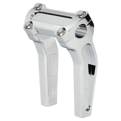 PartzBiz HD: 3492519-Thrashin’ OG Risers 6.5” Chrome Aluminum Pair Top Clamp 1” Harley Softail 18-21 PartzBiz HD: 3492519-Thrashin’ OG Risers 6.5” Chrome Aluminum Pair Top Clamp 1” Harley Softail 18-21
