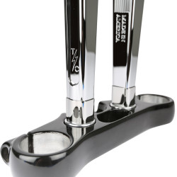 PartzBiz HD TSC-9801-3 - Thrashin’ Riser Extensions Spacers 1” Chrome Pair Kit Billet Aluminum Harley PartzBiz HD TSC-9801-3 - Thrashin’ Riser Extensions Spacers 1” Chrome Pair Kit Billet Aluminum Harley