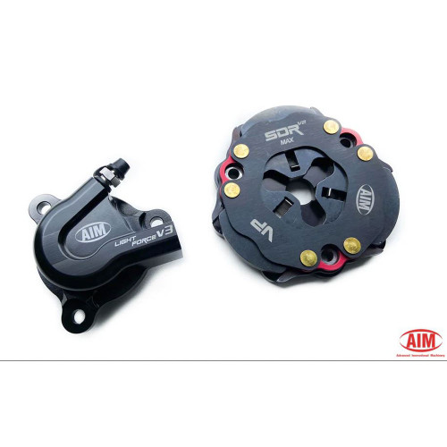 PartzBiz HD: 3478862-AIM Light Force VP-SDR Hydraulic Clutch Slave Cylinder Combo 17+ Harley Touring