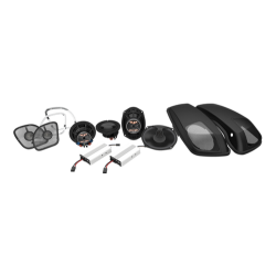 PartzBiz HD WBA 800.4RG KIT - Hogtunes WBA 800.4RG Amp Speaker Saddlebag Lid Kit Harley Road Glide FLTR 15+ PartzBiz HD WBA 800.4RG KIT - Hogtunes WBA 800.4RG Amp Speaker Saddlebag Lid Kit Harley Road Glide FLTR 15+
