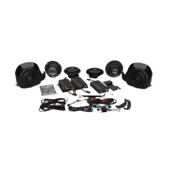 PartzBiz HD WBA WHOLEHOG - Hogtunes Wild Boar Whole Hog 900 Watt Amp 6 Speaker Audio Kit Harley Touring 14+ PartzBiz HD WBA WHOLEHOG - Hogtunes Wild Boar Whole Hog 900 Watt Amp 6 Speaker Audio Kit Harley Touring 14+