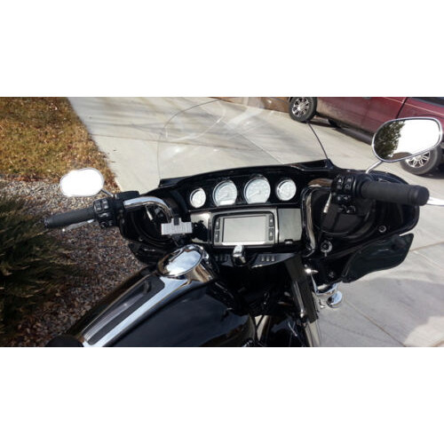 PartzBiz HD: 3441395-1 1/4” Wild One 1 Chubby Fat 10” Bagger Bars Mini Apes Touring Handlebars Harley