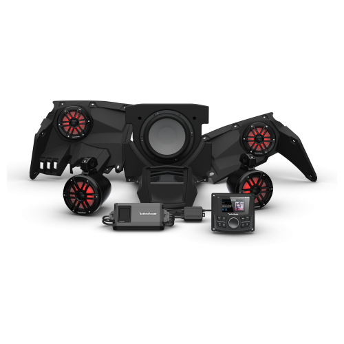 PartzBiz HD: 3485866-Rockford Fosgate Stage 4 Gen3 Audio Speakers System Plug-n-Play BT Can-Am 17-22 PartzBiz HD: 3485866-Rockford Fosgate Stage 4 Gen3 Audio Speakers System Plug-n-Play BT Can-Am 17-22