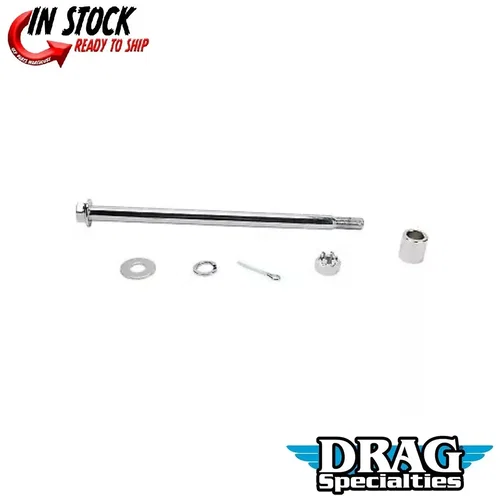 PartzBiz HD: 3468703-Rear Stock Wheel Axle Spacer Kit Chrome Harley Shovelhead Evo FXR FXRT 1982-1994