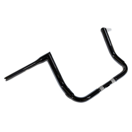 PartzBiz HD: 3486260-Factory 47 Black STS Miter 12” Monkey Bar Apes Handlebars Harley Touring Bagger