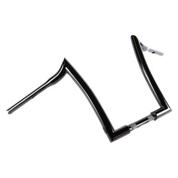 PartzBiz HD hb1805014b - Factory 47 Classic 47 Ape Hanger Handlebars 14” 1-1/4” Black Harley Softail Dyna PartzBiz HD hb1805014b - Factory 47 Classic 47 Ape Hanger Handlebars 14” 1-1/4” Black Harley Softail Dyna