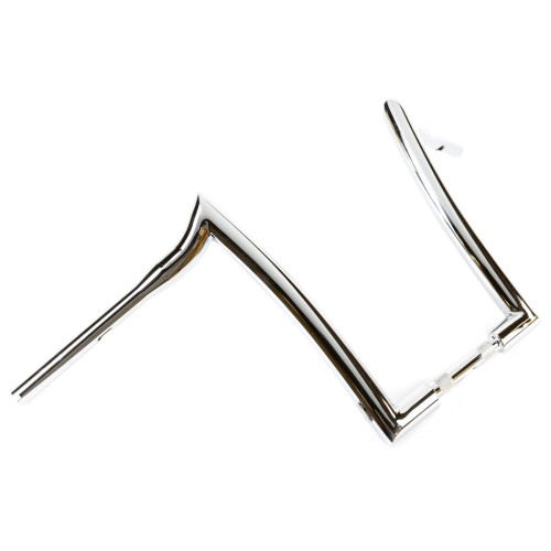 PartzBiz HD: 3487233-Factory 47 Classic 47 Ape Hanger Handlebars 14” 1.25” Chrome Harley Softail Dyna