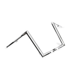PartzBiz HD hb1835012c - Factory 47 STR Miter Ape Hanger Handlebars 12” TBW Chrome Harley FLTR 15-22 PartzBiz HD hb1835012c - Factory 47 STR Miter Ape Hanger Handlebars 12” TBW Chrome Harley FLTR 15-22