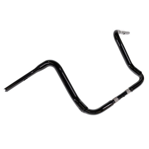 PartzBiz HD: 3487237-Factory 47 GT Ape Hanger Handlebars 14” 1-1/4” Black Harley Street Electra Glide