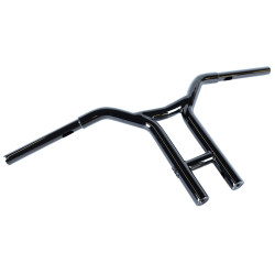 PartzBiz HD hb4302512b - Factory 47 Cali Bar T Handlebars 12” 1-1/4” Gloss Black Harley Softail Dyna PartzBiz HD hb4302512b - Factory 47 Cali Bar T Handlebars 12” 1-1/4” Gloss Black Harley Softail Dyna
