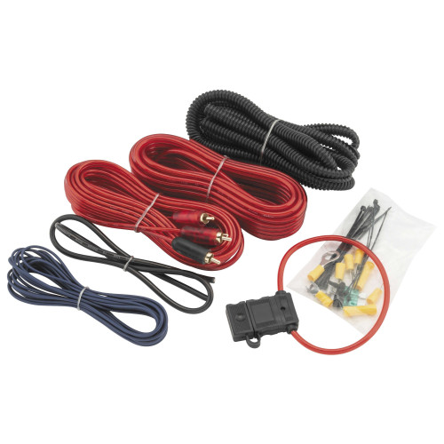 PartzBiz HD: 4425324-10 Gauge Amplifier Installation Kit with High Performance RCA Interconnect Wire | KIT-ZERO